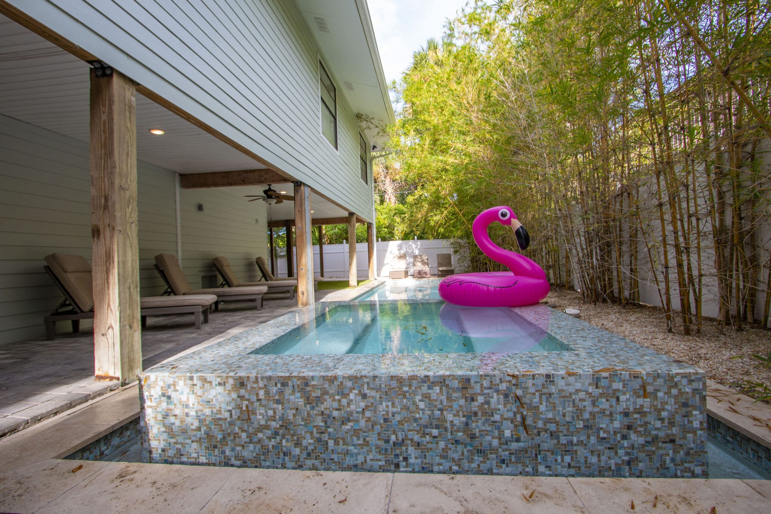 Starfish Beach Cottage private pool vacation rental Indian Rocks Beach